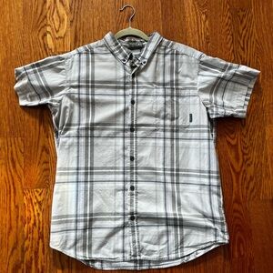 Men’s Columbia button down short sleeve shirt